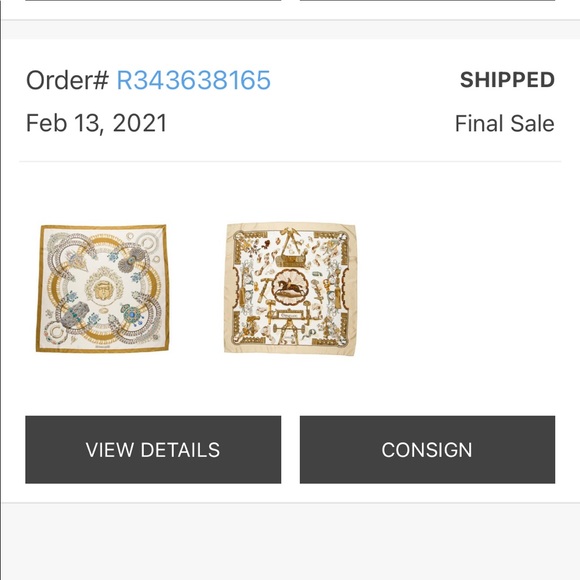 Hermès scarf from the real real - Picture 3 of 5